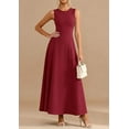 thumbnail image 2 of PRETTYGARDEN Women's Summer Tank Maxi Dress Spring Sleeveless Swing A Line Long Flowy Elegant Cocktail Dresses Pockets, 2 of 9
