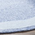 thumbnail image 2 of Safavieh Tapis de Transition Bleu DuraRug - Rond 8', 2 of 2