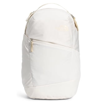 all white north face jester backpack The Luxe for Women in Gardenia White/Burnt Coral Metallic The updated front compartment simplifies organization while maintaining essential features for storage THE NORTH FACE Women's Jester