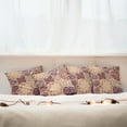 thumbnail image 4 of Ambesonne Vintage Throw Pillow Cover 4 Pack, Antique Morroccan Art, 16", Dried Rose Ivory, 4 of 5
