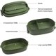 thumbnail image 2 of 2-Layer Lunch Box: 1550ml Bento Box with 3-Compartments Cutlery Set - BPA-Free Plastic Compartment Lunch Box, 2 of 4