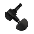thumbnail image 1 of sweethay 6 piezas clavija de afinación de guitarra 3R 3L accesorios pieza de ajuste clavijas de afinador de guitarras piezas de repuesto accesorio de Accesorios para instrumentos musicales Negro sweethay OD027995-02, 1 of 6
