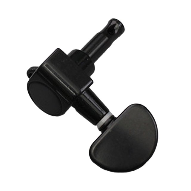 sweethay 6 piezas clavija de afinación de guitarra 3R 3L accesorios pieza de ajuste clavijas de afinador de guitarras piezas de repuesto accesorio de Accesorios para instrumentos musicales Negro sweethay OD027995-02