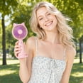 thumbnail image 6 of Portable Handheld Mini Fan Green Cute Cat Ear Design 1 Piece For Outdoor Home Travel Use, 6 of 6