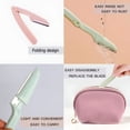 thumbnail image 7 of EXLEAF 2026 New Eyebrow Shaver,Facial Dermaplane Razors,Face Shavers,Dermaplaning Tool Peach Fuzz Remover for Folding Travel, 7 of 7