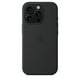 thumbnail image 1 of Funda Apple Silicone con MagSafe para iPhone 16 Pro - Negra, 1 of 2