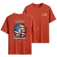thumbnail image 2 of Leey-World 250 Anniversary Usa Shirt Men American Flag Shirts for Men: 4th of July T-Shirts Patriotic USA Short Sleeve Tees Tops(Red,XL), 2 of 8