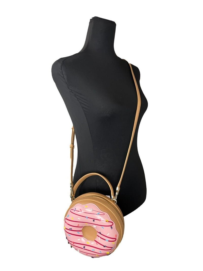 Kate Spade Novelty Coffee Break 3D Donut Crossbody Bag with