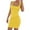 Yellow, variant on Spring Summer Dresses for Women 2025 Women's Sexy Summer Form Fitting Square Neck Sleeveless Tank Dress Sundresses for Women, Womens Dresses Yellow S