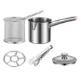 thumbnail image 2 of GUOOL Friteuse Pot Multifonction Portable Plateau Vapeur Fournitures de Cuisson Poêle H, 2 of 9