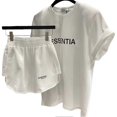 thumbnail image 1 of Short-sleeved Shorts Suit Letter Loose Short-sleeved For New Year As, 1 of 5