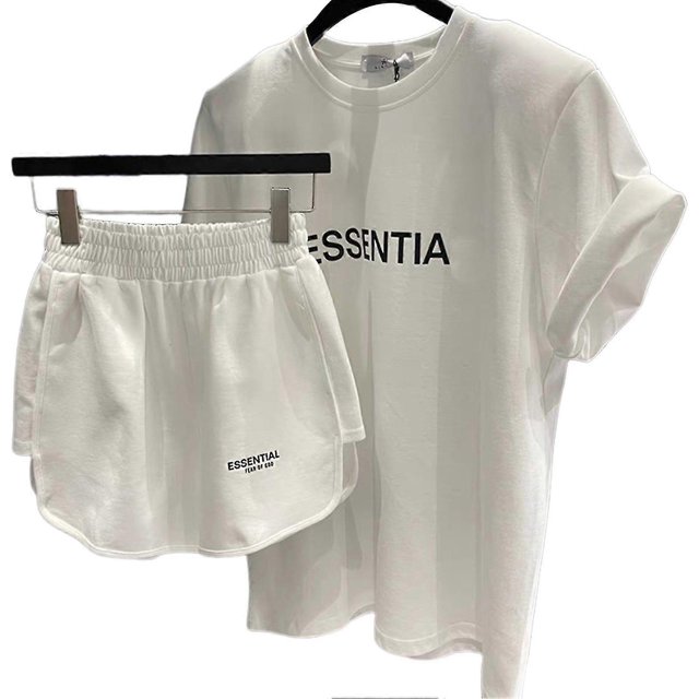 Short-sleeved Shorts Suit Letter Loose Short-sleeved For New Year As