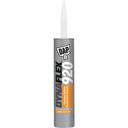 DAP 89200 10 oz. White Exterior Elastomeric Sealant (Best Exterior Caulking Material)