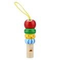 thumbnail image 5 of Trompeta de juguete de madera de colores, a partir de 12 meses, segura, sin sabor, instrumento musical, regalo para la educación temprana, color aleatorio, 5 of 5