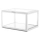 thumbnail image 1 of Caja de exhibición acrílica transparente, almacenamiento a prueba de polvo de 10x8x6 pulgadas para coleccionables y figuras de acción, 1 of 5