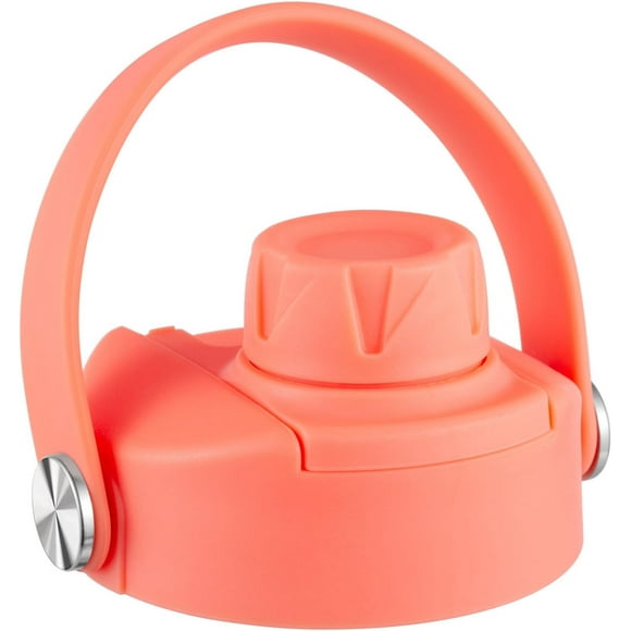 TRAHOO-Lid for Hydro Flask 32 40 oz Wide Mouth, Replacement Lids Compatible with Hydro Flask Wide Mouth Water Bottle, Top Spout Lid with Handle, Wide Mouth Lid Chug Cap Accessories