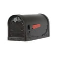 thumbnail image 4 of Outdoor Letter Holder Floral Curbside Mailbox with Locking Insert and Richland Mailbox Post, 4 of 7