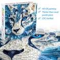 thumbnail image 2 of Puzzle Bgraamiens Blue Gaze Tiger, 1000 piezas, 2 of 6
