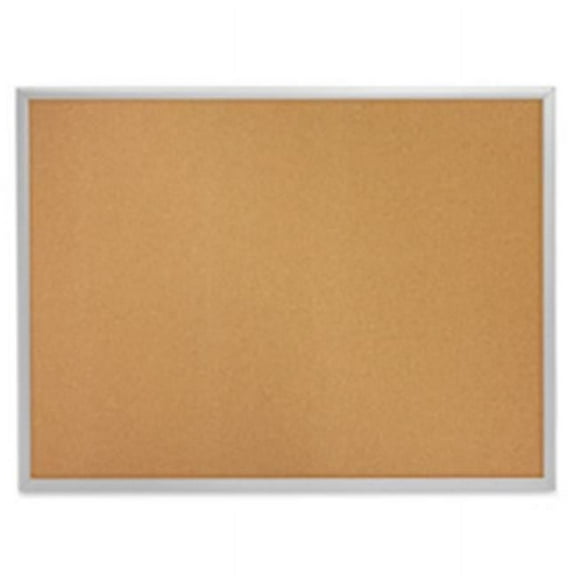 Quartet  Cork Board - Aluminum Frame - 8ft.x4ft.