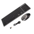 thumbnail image 1 of Combo de teclado y ratón Nikou inalámbrico 2.4G eficiencia maximizada, 1 of 9