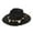 Black, variant on AWZXDE Straw Hat For Women and Men With a Wide Brim and Seashell Decor Packable Beach Sun Hat Casual Fashion Vacation Accessory For Summer and Outdoor Activities Light Yellow,One Size
