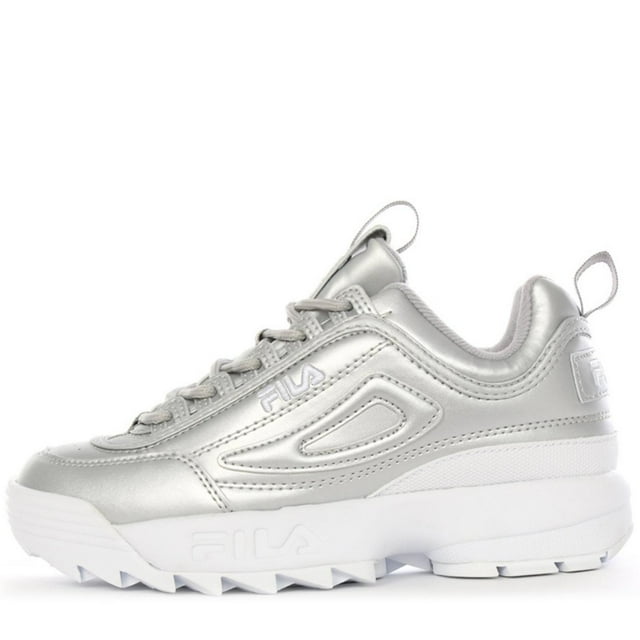 Tenis Fila Disruptor II Premium para Mujer 5FM00040-662 plateado 24 Fila 5FM00040-662 DISRUPTOR II PREMIUM