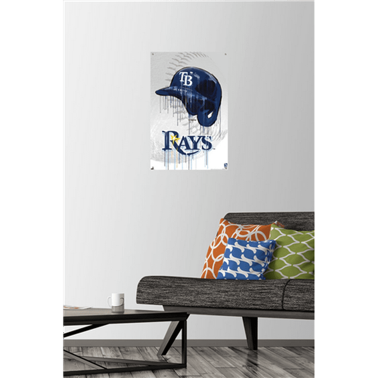 MLB Tampa Bay Rays - Drip Helmet 22 Poster