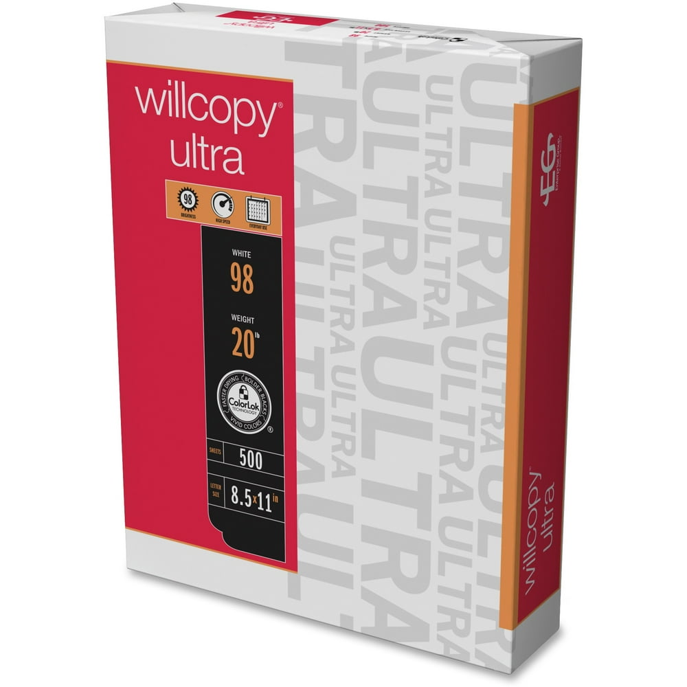 Domtar Copy Paper Ultra 98 81/2"x11" 500 Sh/RM White 982001 Walmart