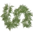thumbnail image 2 of Taotanxi Christmas Pine Greenery Decoration , Realistic Cedar Cypress Garland for Holiday Mantel Fireplace Table Centerpiece (6.56Ft), 2 of 7