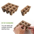thumbnail image 2 of Rare Pearl 12 Cell Peat Pot Kit Seed Starter Tray Kit Environmentally Friendly B, 2 of 5