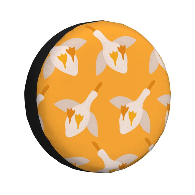 Fotbe Flying Ducks Funda de Llanta de Repuesto con Estampado, Engrosada, Ajuste Universal para Jeep, Remolque, RV, SUV, Camión-17 inch