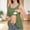 Green, variant on Women's Tank Top With Built-In Bra Padded Sleeveless Round Neck Breathable Soft Camisoles Tops For Outer Inner Wear Sports Solid Color Black,S
