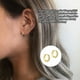 thumbnail image 3 of 1 par de pendientes para mujer, decoración de perlas, pendientes de cobre, adornos para las orejas, joyería para novia y mujer, joyería para Ropa, zapatos y accesorios Miscelánea Oro blanco Guardurnaity AP013833-01, 3 of 6