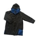 thumbnail image 5 of Parka Jacket Poncho Coat Thermal con bolsillo interior Outwear Chubasquero Espesar Forro Anorak Wearable Kids Changing Robe para , Azul negro DYNWAVEMX Cambio de chaqueta de túnica, 5 of 8