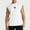 White, variant on WAVSUF Tall Big Mens Bodybuilding Sleeveles Solid Color Tank Tops T-Shirt Pullover Gray Size L