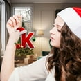 thumbnail image 5 of Moocorvic Christmas Decorations 26 Initial Letter Ornaments, Acrylic Christmas Tree Decoration Personalized Hanging Pendant Xmas Alphabet(K), 5 of 6