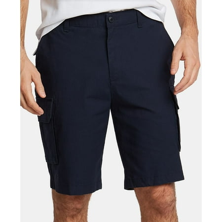 NAUTICA Men's 10" Navigator Cargo Short Navy Size 40 B4HP