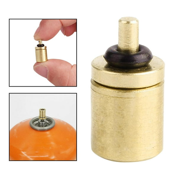 Adaptador de de Gas de campamento, recipiente de de llenado, accesorios de estufa de Picnic de Camping libre Cola Adaptador de recarga de gas