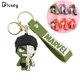 thumbnail image 2 of Disney-llavero de Los Vengadores de Marvel, superhéroe, Iron Man, Spiderman, colgante de silicona, Linda figura, llavero de coche, accesorios qiuyongming unisex, 2 of 2