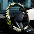 thumbnail image 6 of Daisy 14.5 Inch Printing PVC Leather Car Wheel Covers Steering Wheel Covers Auto Accessories, 6 of 6