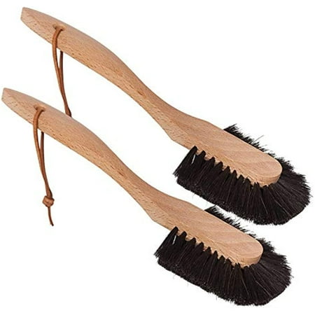 

Redecker Oiled Beechwood Dish Brush With Curved Handle Set Of 2 10-1/2-Inch Long