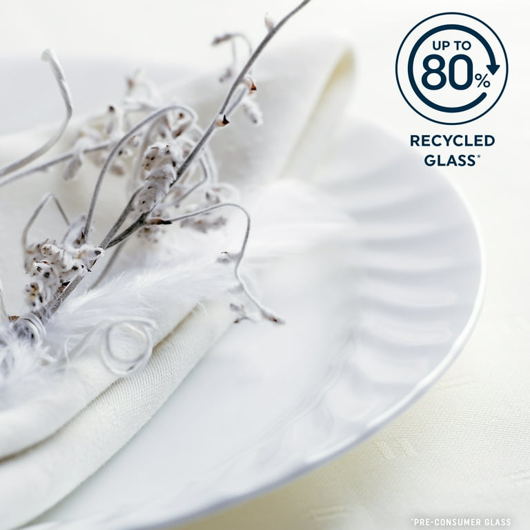 Corelle Enhancements 12-Piece Glass Dinnerware Set (Service for 4