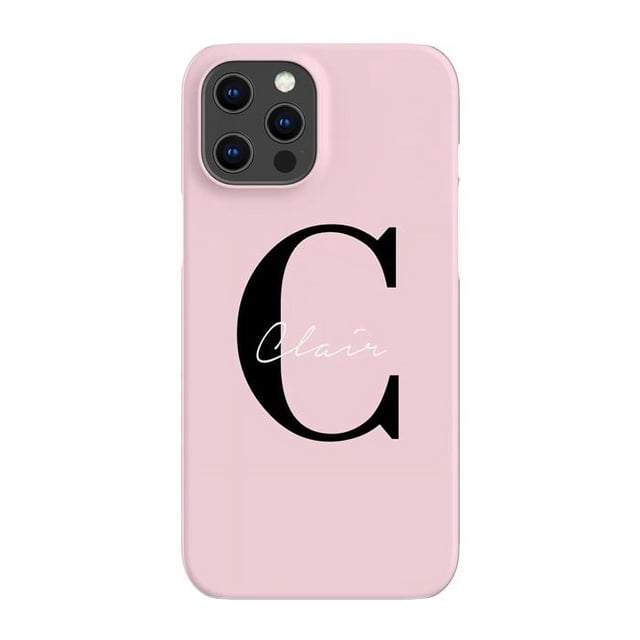 Personalised Bloom Name Initial iPhone 15 Pro Case,iPhone 16