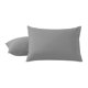 thumbnail image 5 of Funda De Almohada 51 X 76 Gris Claro - Juego De 2 Fundas De Almohada Rectangulares De Microfibra Cepillada 50x66, Funda De Cojín Con Cierre De Sobre (20x30in), 5 of 5