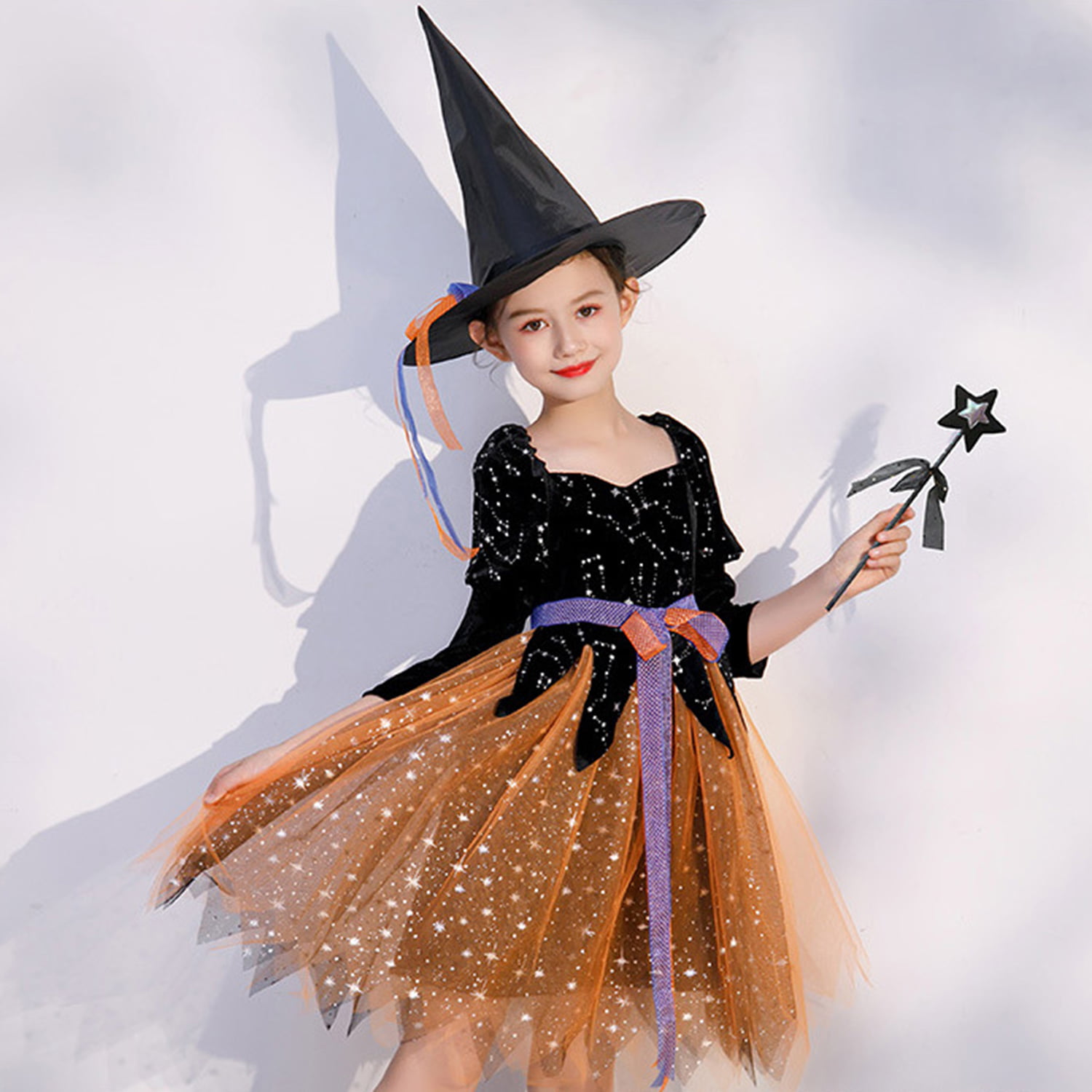 Amazon.com: Spirit Halloween Kids Wintery Witch Costume - L : Clothing,  Shoes & Jewelry