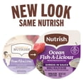 thumbnail image 4 of (12 pack) Rachael Ray Nutrish Natural Wet Cat Food, Grain Free, Ocean Fish-a-Licious, 2.8 oz Tub, 4 of 12