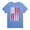 CAROLINA BLUE, variant on Instant Message - Baseball Flag - Youth Boys Short Sleeve Graphic T-Shirt