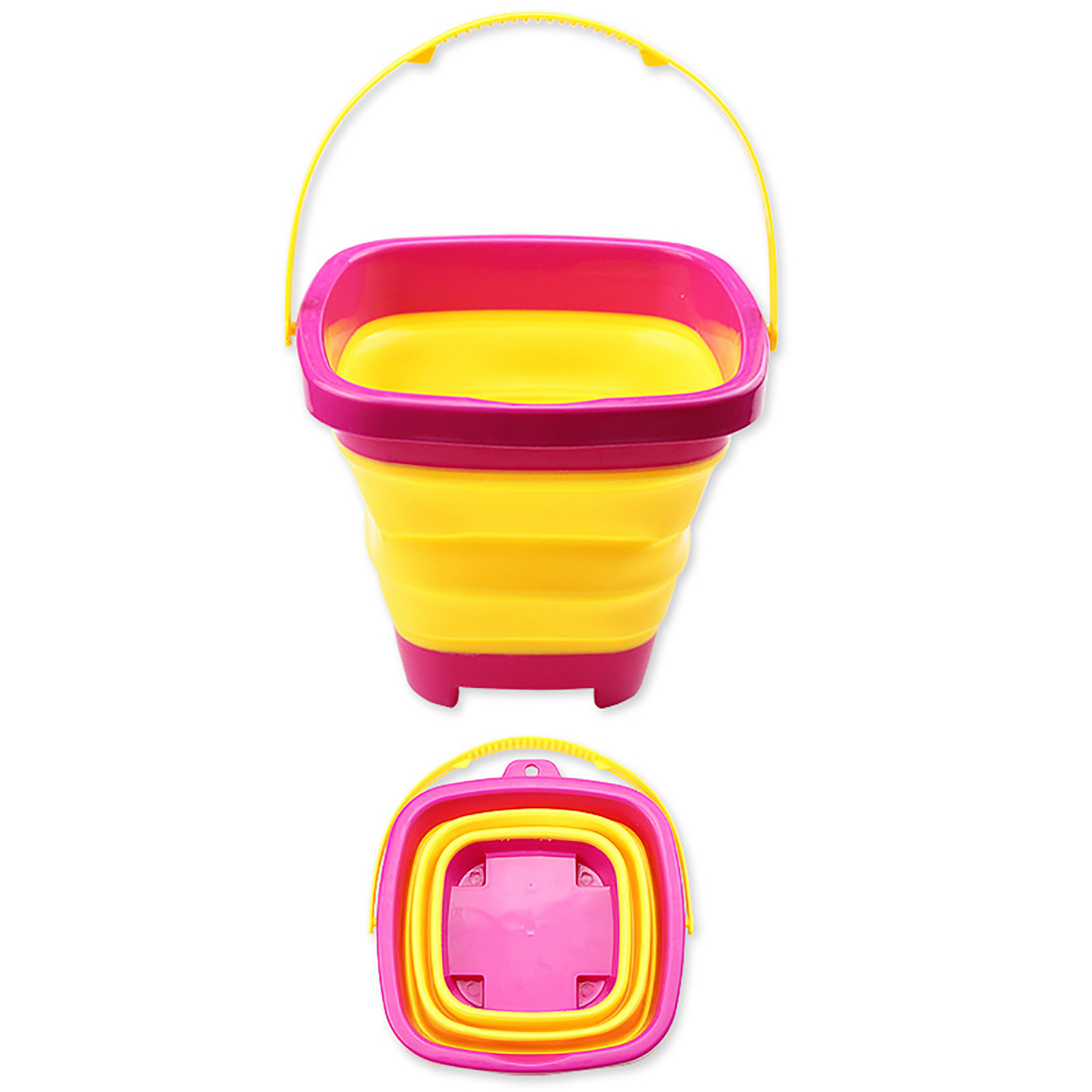 Coaye Oldable Buckets Shovels Sand Bucket Water Bucket Sandbox Square ...