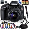 thumbnail image 1 of Canon EOS Rebel T7 DSLR Camera with 18-55mm Lens, Camera Bag, Filter Kit + 32GB Memory Card and More, 1 of 7