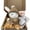 Khaki, variant on Mini Bunny Hug Cute Easter Gift Crochet Animals Rabbit Doll with Inspirational Card for Women Girls(Black)